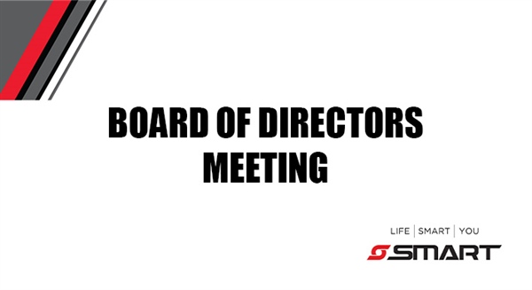 Board of Directors Meeting 7-25