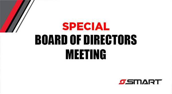 Special Board of Directors Meeting