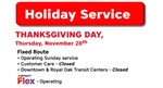 Holiday Service