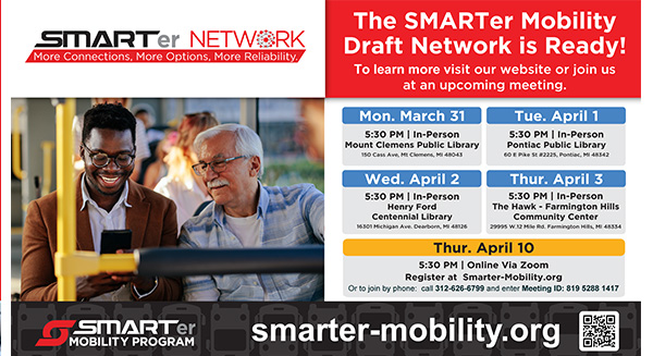 SMARTer Mobility Public Engagement Sessions