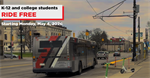 Students Ride Fixed Routes Free